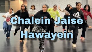 Chale jaise hawayein  Main Hoon na  Vaibhavi Arun Choreography ftThe Dance Class  Shah rukh Khan [upl. by Ariaec]