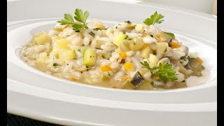 Receta de risotto de verduras al vino fino de Bruno Oteiza [upl. by Siobhan]