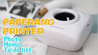 PAPERANG P1 Printer A good machine for bullet journal setup [upl. by Fleeman]