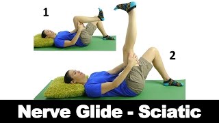 Nerve Glide  Sciatic  Ask Doctor Jo [upl. by Tiram]