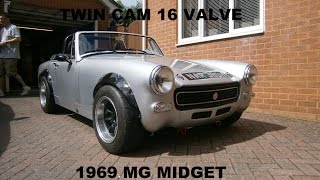 MG Midget Twin Cam G13b [upl. by Ybsorc]