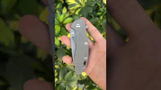 Hinderer Knives XM18 35quot  Spear Point  Working Finish  Titanium Scale Knife From R1MarketPlace [upl. by Landau]