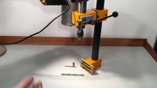 Emco Compact 5 or 8 Milling Attachment with Emco 4 Motor [upl. by Nonnek588]