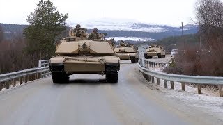 Marines With 2nd Tanks Advance Toward Folldal [upl. by Eidurt]