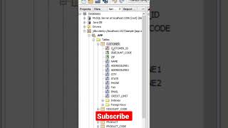 DB connection in Netbeans java netbeans shorts [upl. by Ruhtracam]