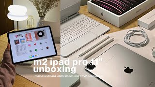 11inch iPad Pro WiFi 256GB  Silver Unboxing 2022 [upl. by Ycnuahc]