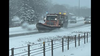 LIVE  Spring snowstorm bringing heavy snow to Minnesota [upl. by Oninotna]