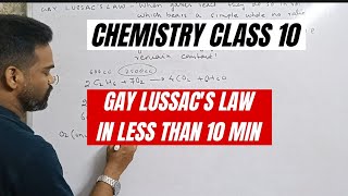 gay lussacs law chemistry numericals icse class 10 chemistry numericals [upl. by Inohs830]