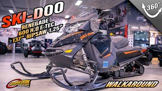 Walkaround  2016 SkiDoo Renegade® Adrenaline™ ROTAX® 600 HO ETEC® [upl. by Ahseined]