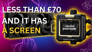 Thermalright Frozen Warframe 240 AIO CPU Cooler AIO with a screen for less than £70 [upl. by Sansen699]