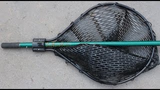 Landing net review  Fish friendly net Cabelas Custom Landing Net [upl. by Leticia]