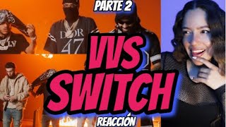 REACCIÓN  VVS REMIX  PARTE 2 [upl. by Branden]