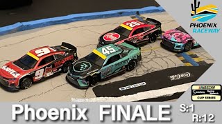 NASCAR Stop Motion PhoenixRace 12 SRNCS Season 1 FINALE [upl. by Earased]