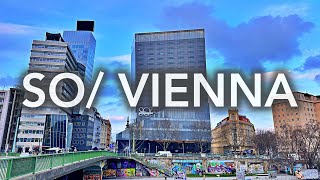 SO Vienna  4K video tour of one of Viennas best luxury lifestyle hotels by Jean Nouvel [upl. by Isidora675]