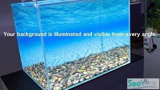 SeaView Aquarium Background Mounting Solution [upl. by Bowerman]