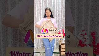 Myntra Winter Wear Haul  Latest winter wear 😍 sweater winterwear bestfinds viral [upl. by Yates]