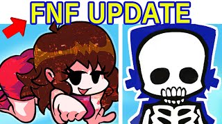 Friday Night Funkin Update  FULL WeekEnd 1  Cutscenes FNF Update BFGFPico Its not Week 8 [upl. by Eelaroc317]