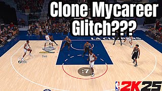 NEW MYCAREER GLITCH IN NBA 2K25 IS INSANE CLONED MYPLAYERS [upl. by Iznyl445]