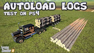 FS19  How To Autoload Logs On Console  Farming Simulator 19 [upl. by Evilo]