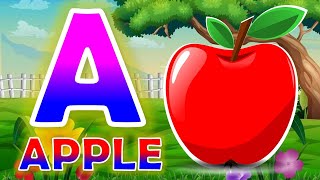 Phonics Song 2 with TWO Words in 3DA For Airplane  ABC Alphabet Songs with Sounds for Children516 [upl. by Adnahcal]