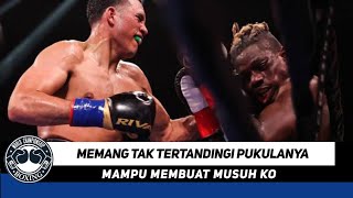 HASIL TINJU DUNIA I FULL FIGTER I BENAVIDEZ VS ELLIS I PUKULAN TKO YG SANGAT KERAS MEMBUAT MENYERAH [upl. by Ulund27]