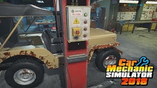 Диагностика автомобиля quotна глазquot Учимся ремонту в Car Mechanic Simulator 2018 [upl. by Ozzie]