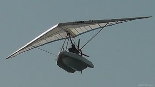 Amphibious UltralightFlying Boat Startup Takeoff Flybys and Landing Ramphos 582 [upl. by Dominy]