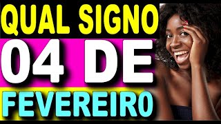 📅 SIGNOS DE QUEM NASCE 4 EM FEVEREIRO  QUAL SIGNO DE QUEM NASCE EM 4 DE FEVEREIRO [upl. by Fuld]