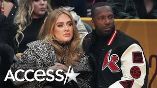 Adele amp Rich Paul’s Cozy NBA Date Amid Engagement Speculation [upl. by Lyrred5]