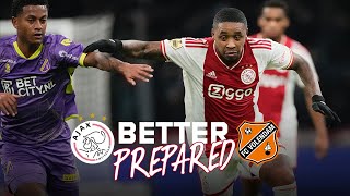 BETTER PREPARED 🧐📊  Ajax 🆚 FC Volendam [upl. by Tenney935]