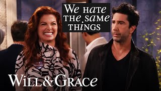 David Schwimmer the West side curmudgeon  Will amp Grace 17 [upl. by Sherwynd]