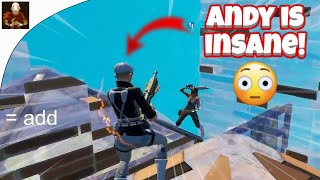 Andy Dominating On KBM😍 FORTNITE TOKENWAGER [upl. by Tichon]