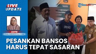 Mensos Tegaskan Tak Ada Bansos Korban Judi Online saat Kunker ke Bengkulu Harus Tepat Sasaran [upl. by Ardnossak]