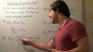 Calculating the Equivalence Point [upl. by Holub905]