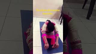 paschimottanasana benefits [upl. by Leunamne291]