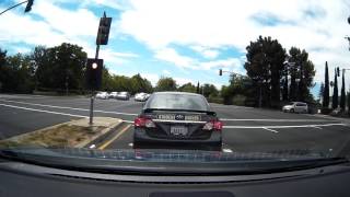 Pleasanton California CA DMV Behind The Wheel driving test practice route 8  part 1 [upl. by Elodie]