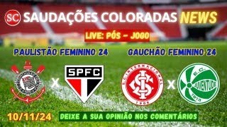 BRABAS x SPFC e INTER x JUVENT 101124 [upl. by Aneeb]