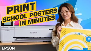 Epson Print Automate  Fast and Easy Poster Printing [upl. by Gilman944]