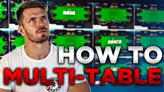 How To MultiTable Online Poker [upl. by Molahs]