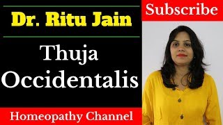 Thuja Homeopathic Medicine DoseUses For Warts in Hindi  Thuja Occidentalis [upl. by Jaime]