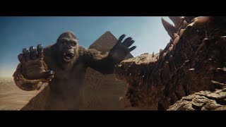 GXK The New Empire Godzilla vs Kong Egypt Fight Toho Accurate Version [upl. by Nitfa]