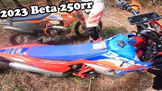 Beta 250RR vs KTM 300 EXC TPI  Bike Swap [upl. by Celestine]