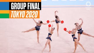 FULL Rhythmic Gymnastics Group AllAround Final at Tokyo 2020 [upl. by Arerrac]