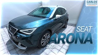 Seat Arona 2023 l Review en Español [upl. by Acirema]