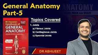 General Anatomy Part 5 JOINTS  Fibrous Joints Cartilaginous Joints amp Synovial Joints [upl. by Einhpad]