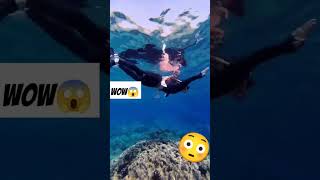 BABY UNDERWATER fyp kids underwaterphotography video onestepatatime viralvideo viralshorts [upl. by Llekcor]