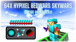 64x Hypixel Bedwars Skywars PvP Texture pack 189 [upl. by Ninette445]