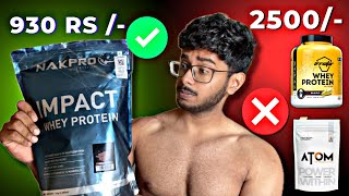 Nakpro Impact Whey Protein Review After 30 Days  Shocking Results 😳😨😱 [upl. by Riamo]