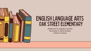 English Language Arts at Oak Street Elementary Embracing Virginia’s New Standards [upl. by Kihtrak]