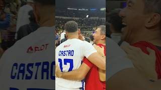 LA Tenorio kinongratulate si Jayson Castro pagkatapos magchampion ang TNT  PBA Governors Cup [upl. by Dorina]